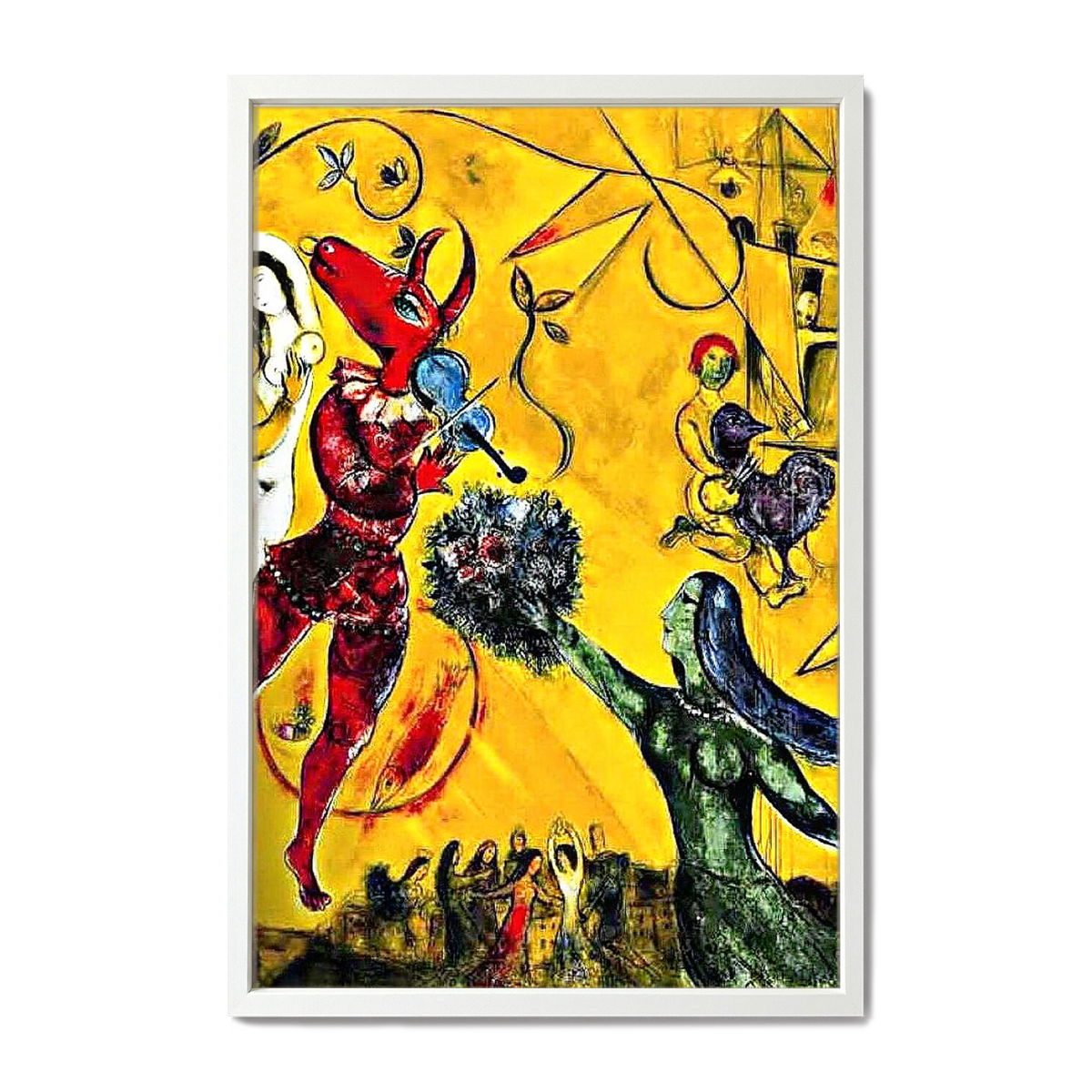 Quadro Decorativo A Dança Marc Chagall